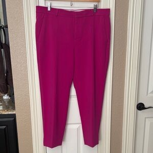 Cropped Magenta Avery Banana Republic Pants